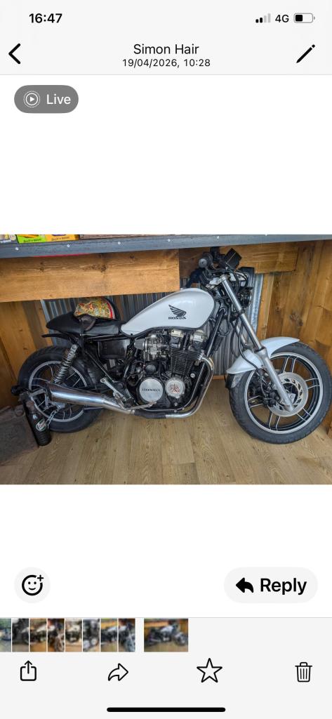 1998 Honda CAFE RACER 650  Petrol Manual