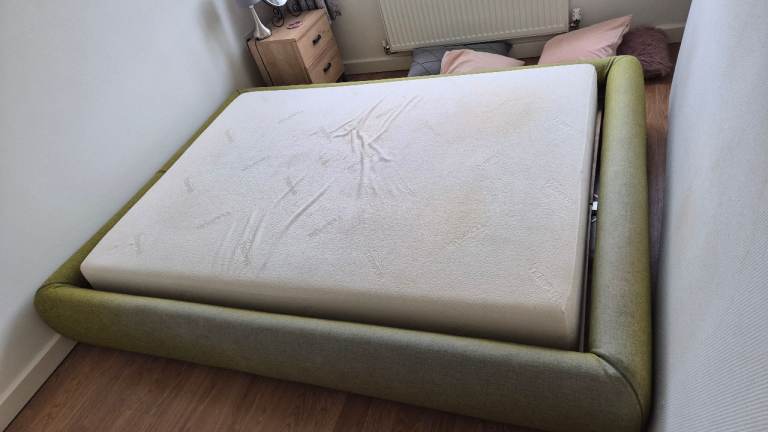 Double ikea bed with Tempur mattress