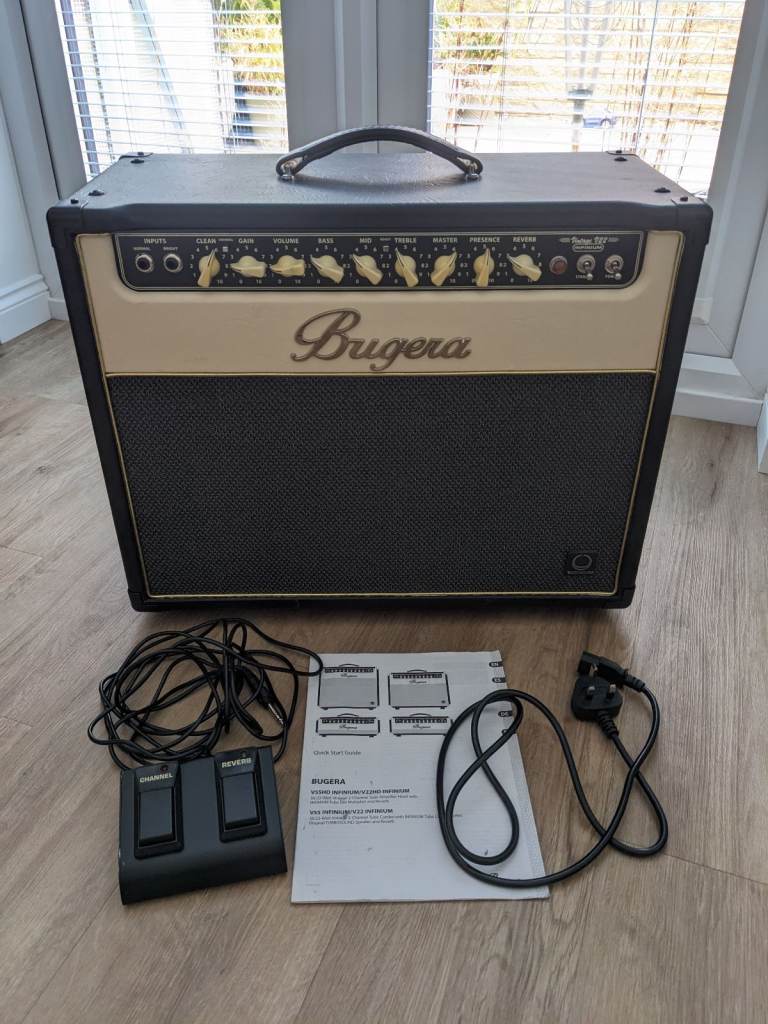 Bugera V22 Infinium Vintage 2-Channel Tube Amplifier Combo