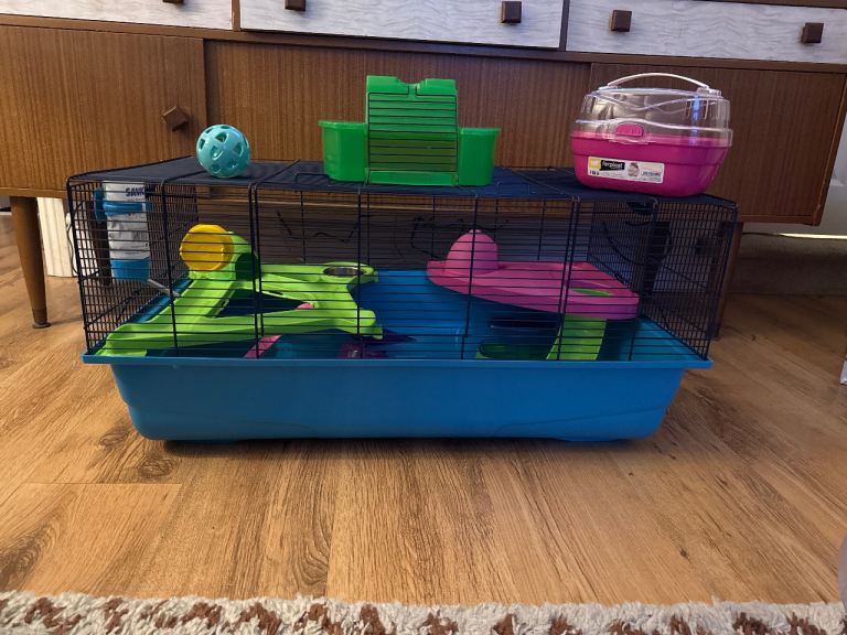 Hamster cage plus accessories 