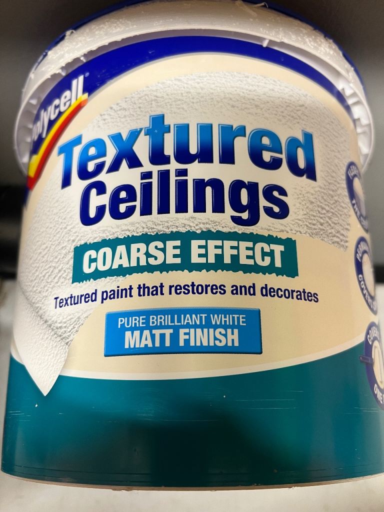 Textured ceiling paint 