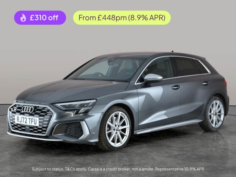 2022 Audi A3 S3 TFSI Quattro 5dr S Tronic HATCHBACK PETROL Automatic