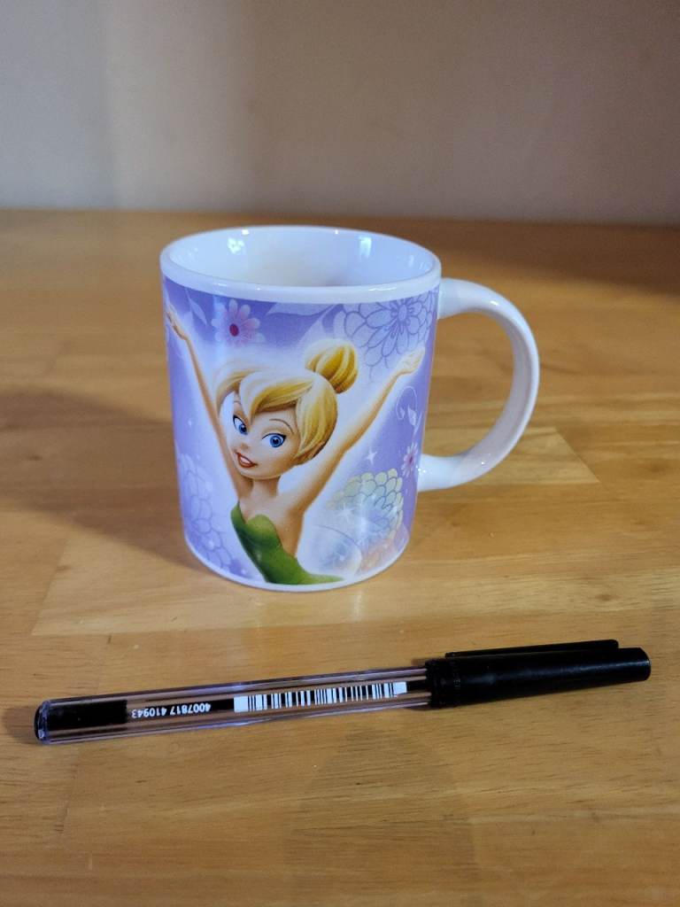 Kids Disney Tinkerbell mug. VGC