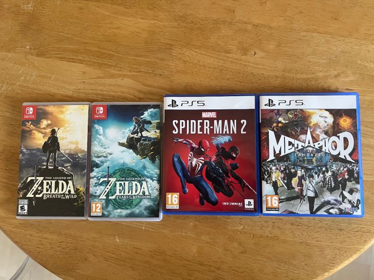 Switch & PS 5 games