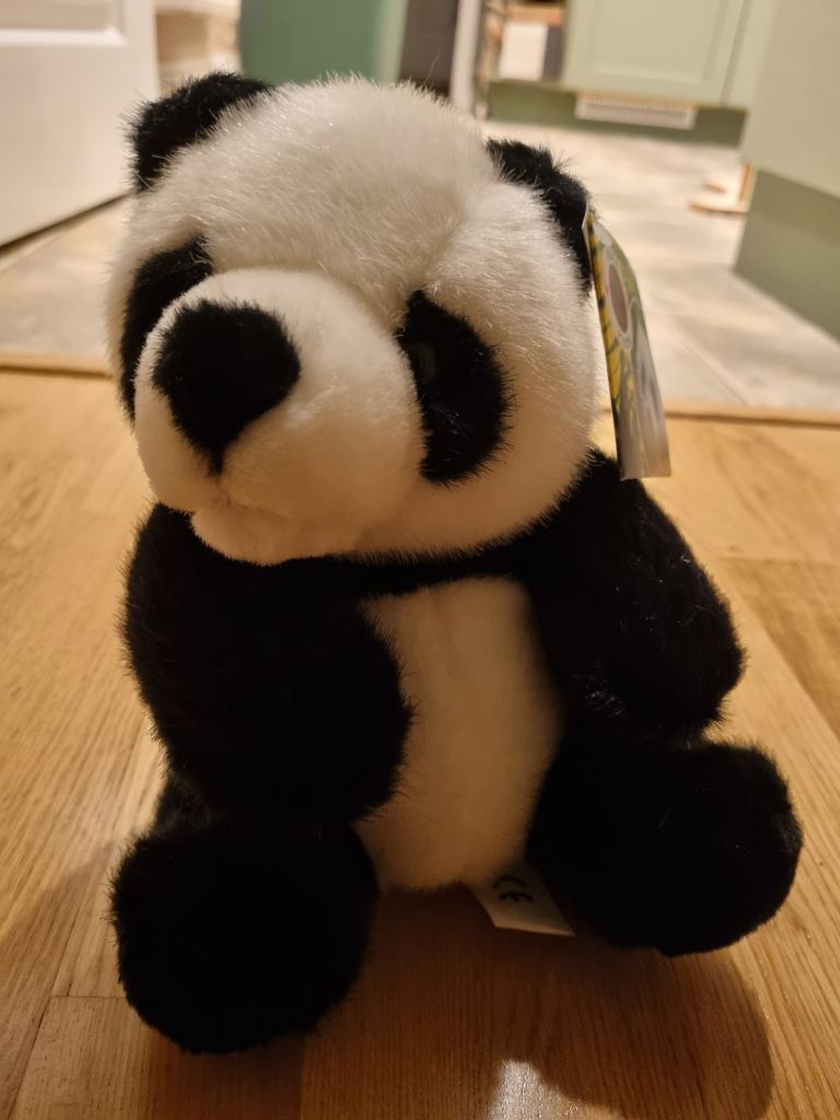 Soft toy panda