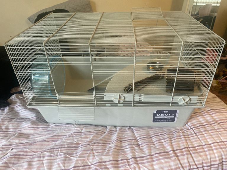 Hamster cage offers are ok if there sensible 