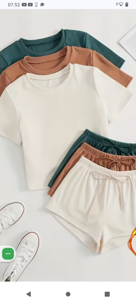 Three-piece Set Of Multi-color And Style Velvet Fabric Women'S