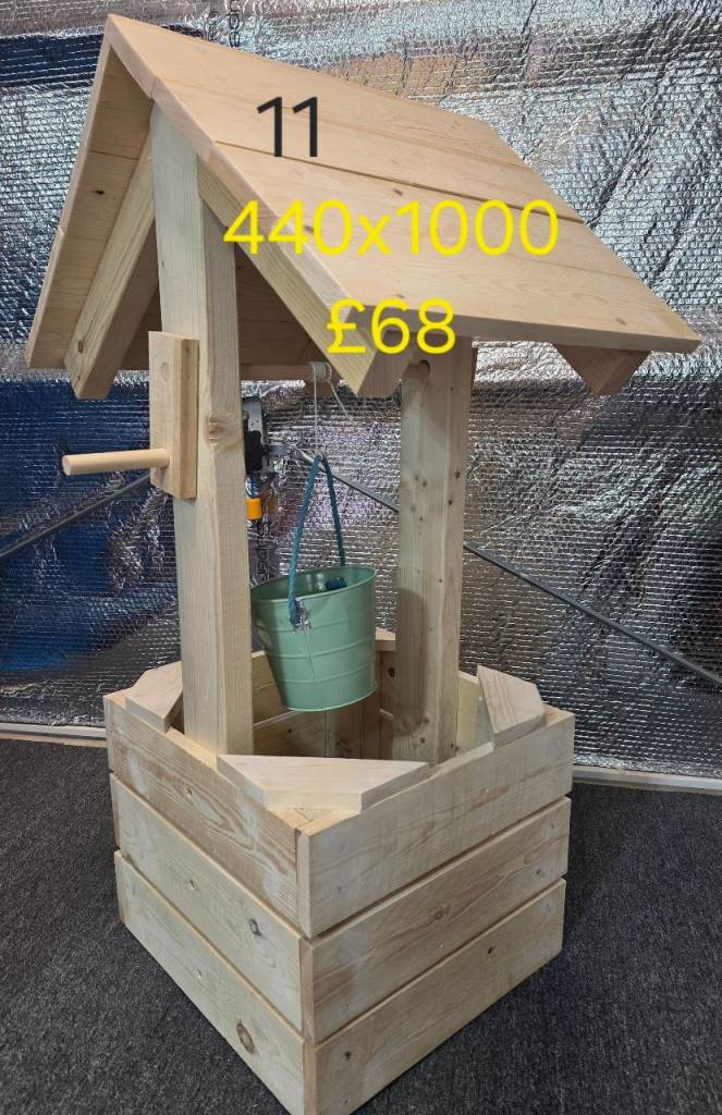 New Wooden Planters & Storage Boxes – Various Sizes