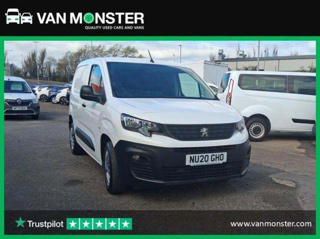 2020 Peugeot Partner 1000 1.5 BlueHDi 100 Professional Van PANEL VAN DIESEL Manual