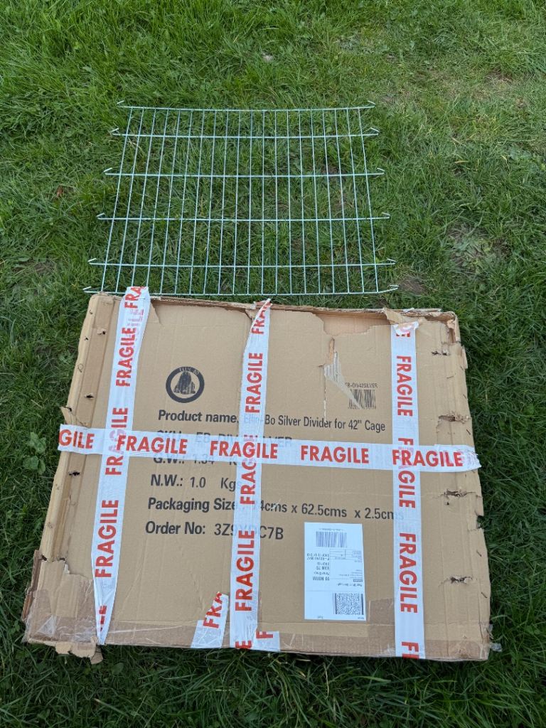 Large Dog/ Puppy Crate/ Cage Divider ONLY - BRAND NEW 