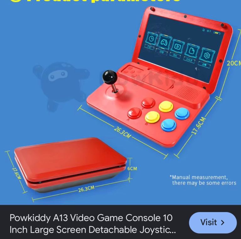 Powkiddy a13 portable flip computer 