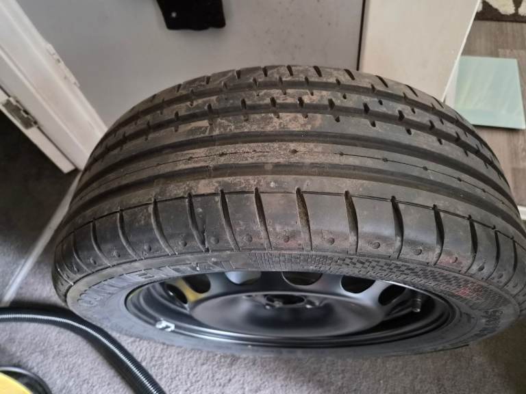Vw golf tiguan skoda steel wheel continental tyre 205/55/16 BRAND NEW