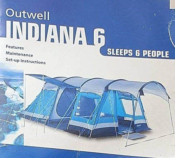 Outwell 6 man tent Indiana