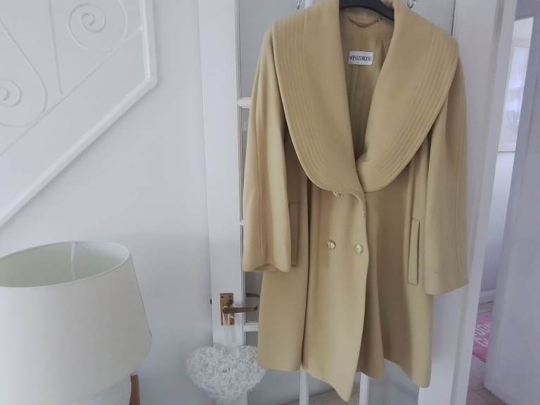 Coat By Windsmoor Harvest Gold Size 12 (Oversize)