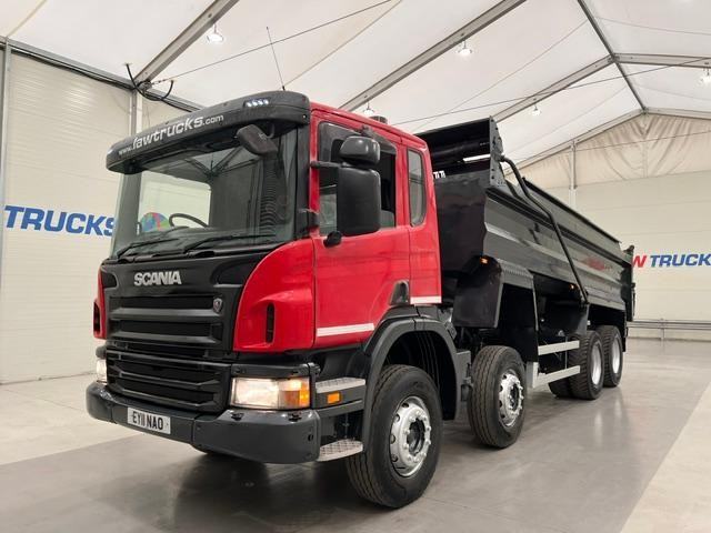 Scania P360 8x4 Rest Cab Steel Tipper Manual 