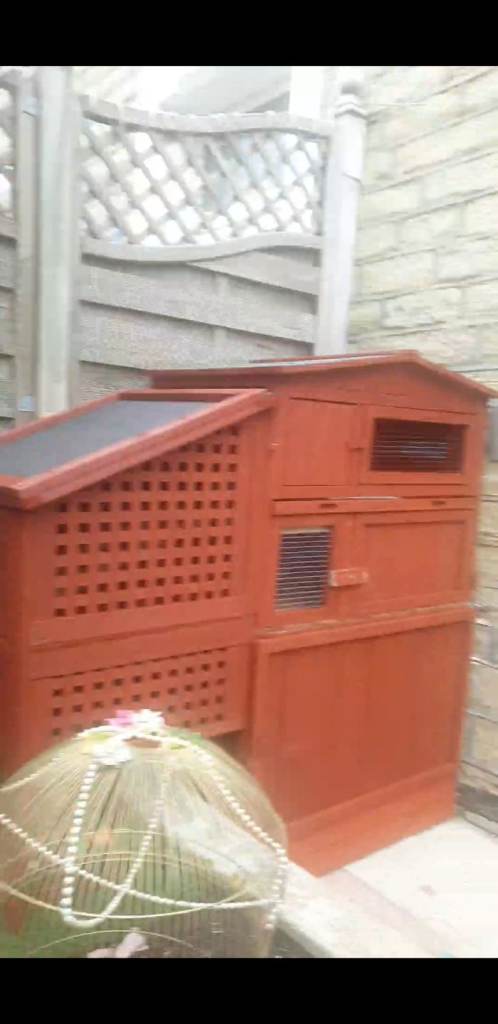 Bunny Rabbit Hutches with Run