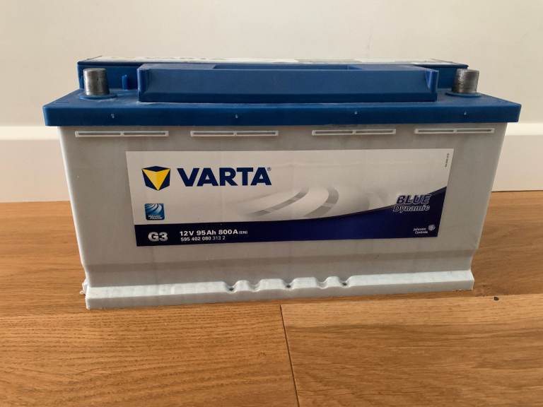 Varta Blue Dynamic 595 402 080 - G3 12v 95ah 800A Heavy Duty-used condition.
