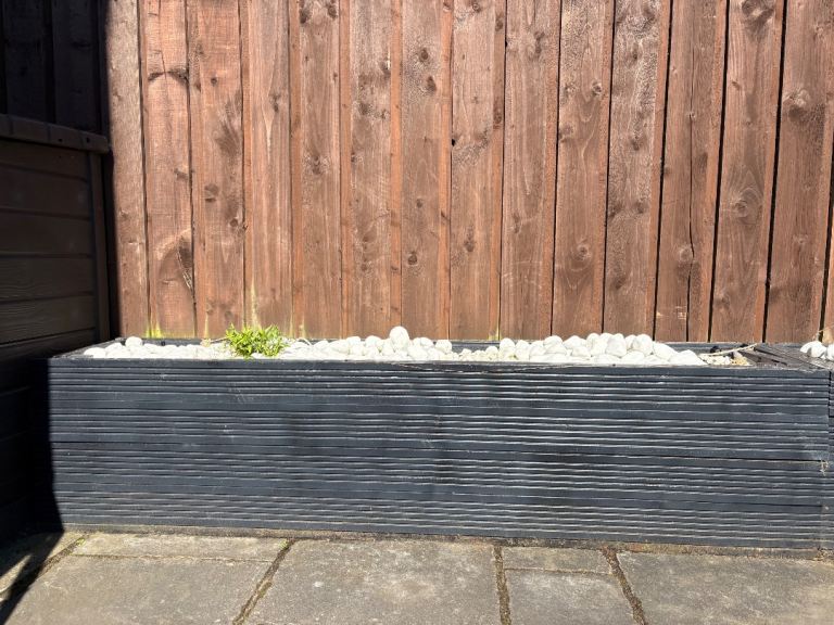 2 x Garden wooden planters 