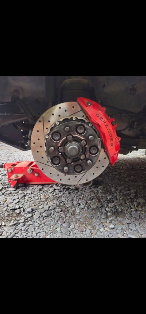 Landrover defender puma 2007-2016 Big Brake Conversion Front&Rear
