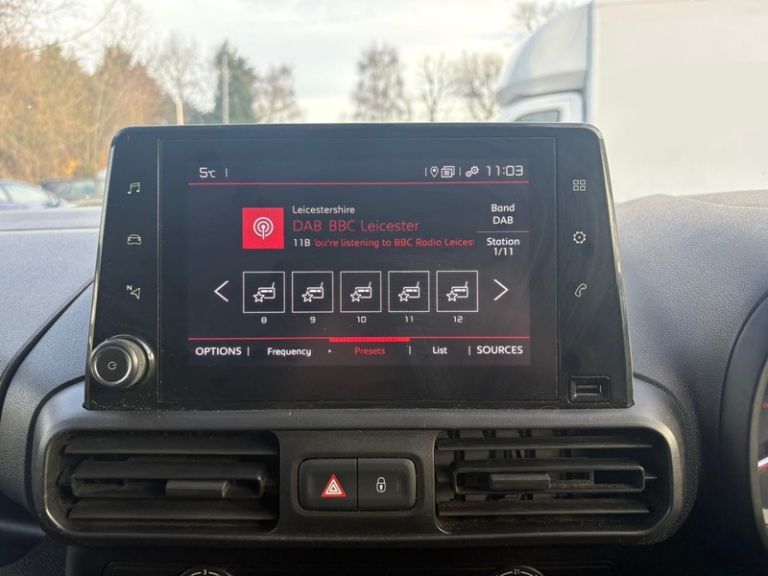 2021 Citroen Berlingo 1.5 BlueHDi 650 Enterprise M Pro L1 SWB PANEL VAN - WHITE Panel Van Diesel ...