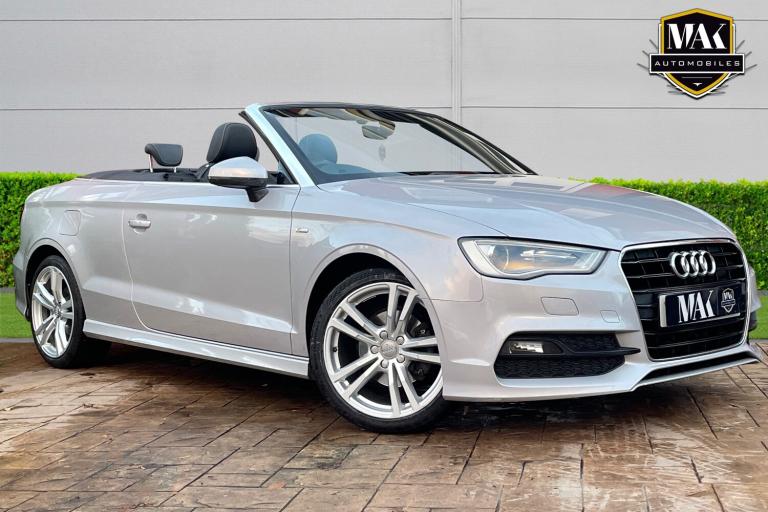 2016 Audi A3 1.4 TFSI 150 S Line 2dr [Nav] - FULL SERVICE CONVERTIBLE Petrol Manual