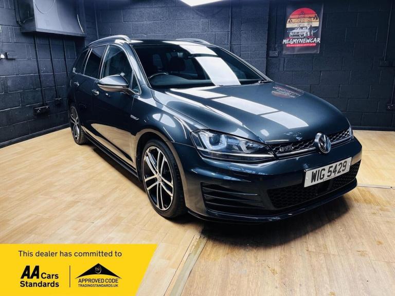 VOLKSWAGEN GOLF 2.0 TDI BlueMotion Tech GTD (Nav) DSG Euro 6 (s/s) 5dr Grey Auto