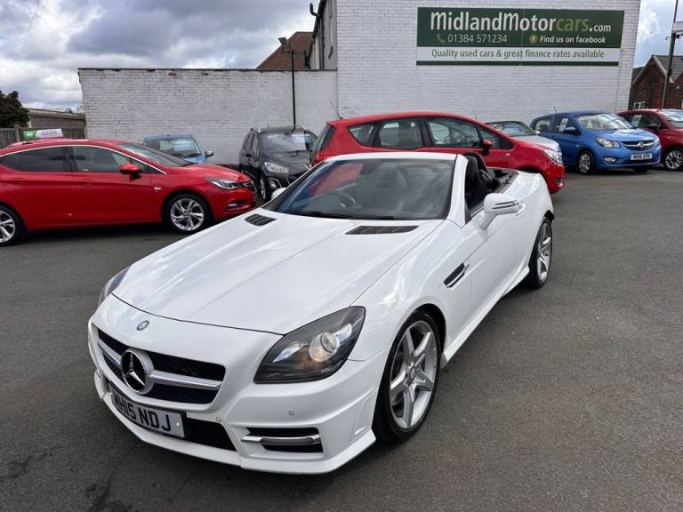 2015 Mercedes-Benz SLK SLK 250d AMG Sport 2dr Tip Auto CONVERTIBLE DIESEL Automatic