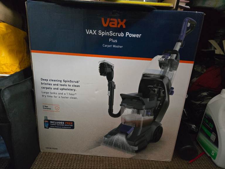 Vax Spinscrub Plus Carpet Cleaner