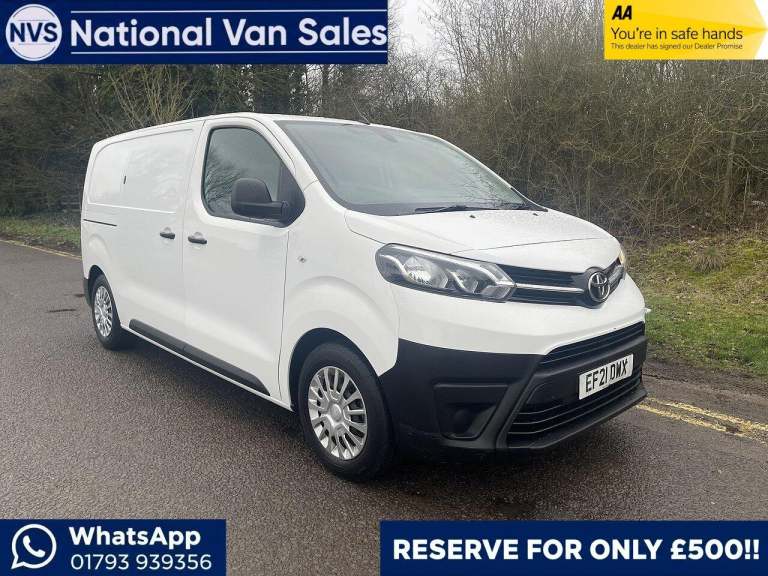 2021 Toyota ProAce 1.5D Icon Medium Panel Van MWB Euro 6 (s/s) 6dr PANEL VAN Diesel Manual
