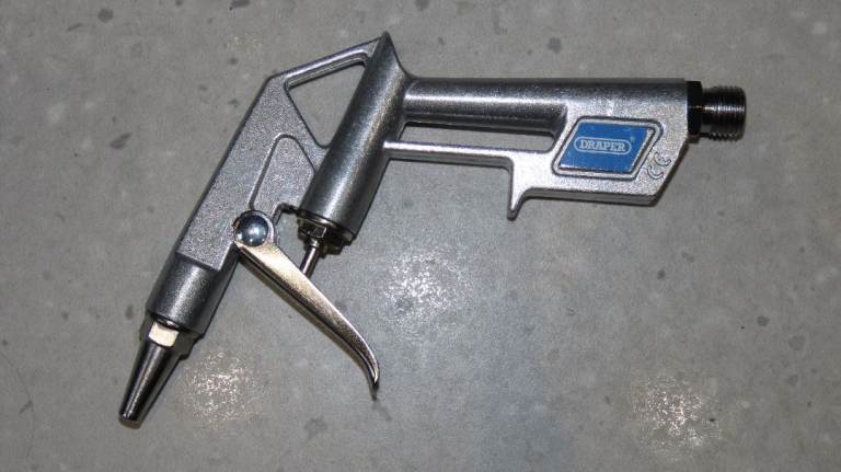 New Draper 5m Blow Gun Compressor Dust Cleaning Tool 120PSI Maximum Operating Pressure Alloy Nozzle