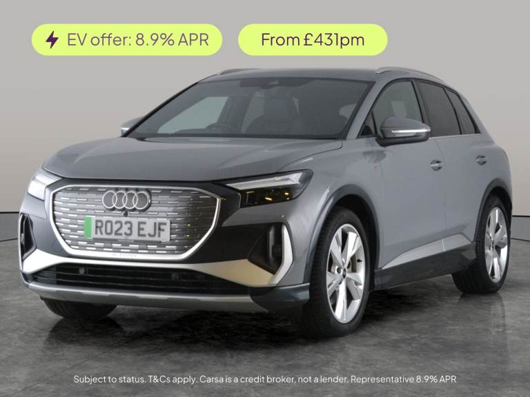2023 Audi Q4 e-tron 40 S line SUV 5dr Electric Auto 82kWh (204 ps) - LANE DEPARTURE  - BLUETOOT S...