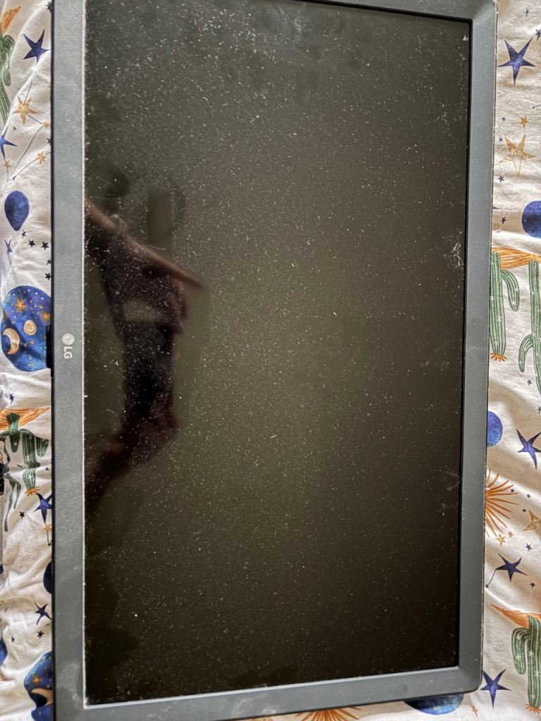 LG TV Black