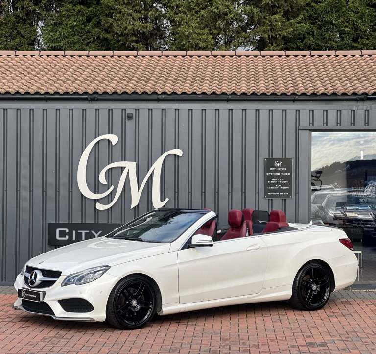 2013 Mercedes-Benz E Class 3.0 E350 AMG Sport Bluetec Auto 2dr Convertible Diesel Automatic