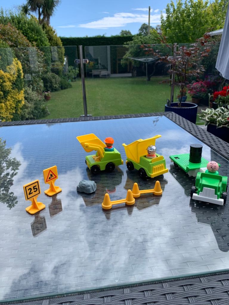 Fisher Price Construction Toy Vehicles Set