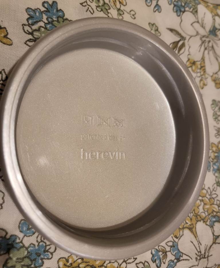 Bloom and Herevin glass Canister Jars X 3