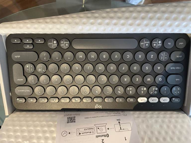 Logitech Pebble Keys 2 K380S Keyboard – Brand New (Unused)