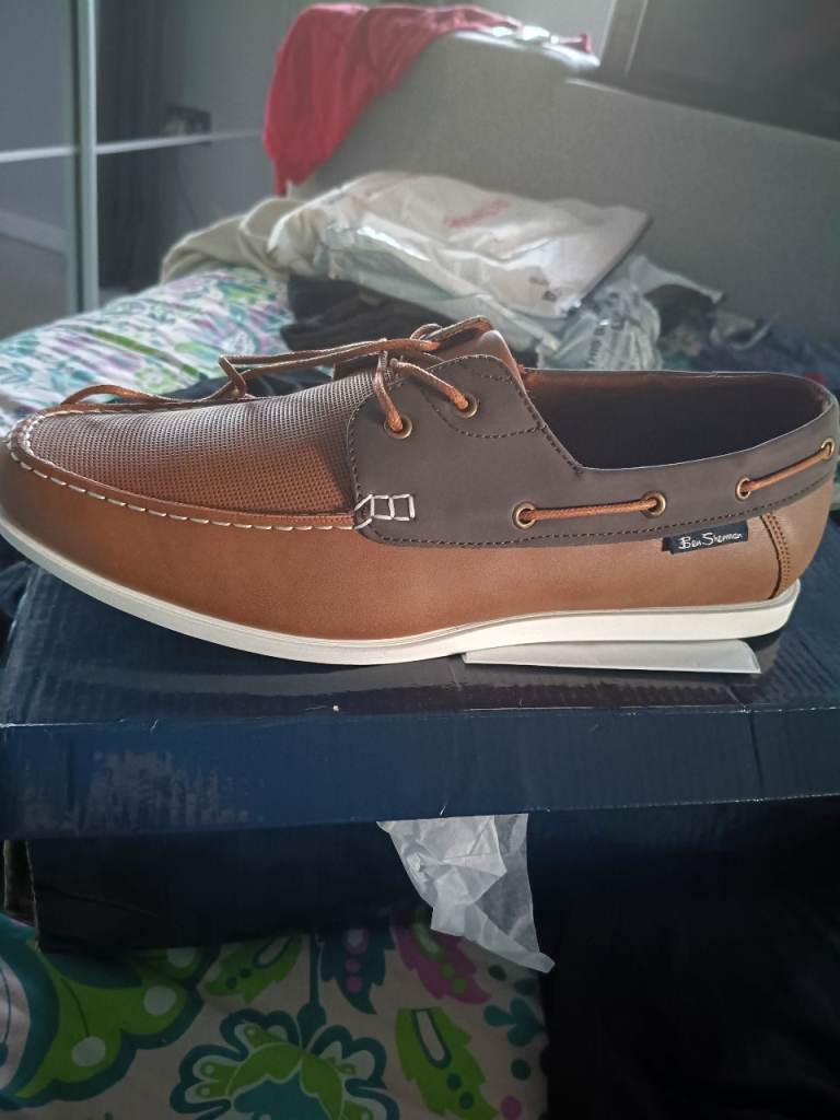 Ben Sherman deck shoes size 10 