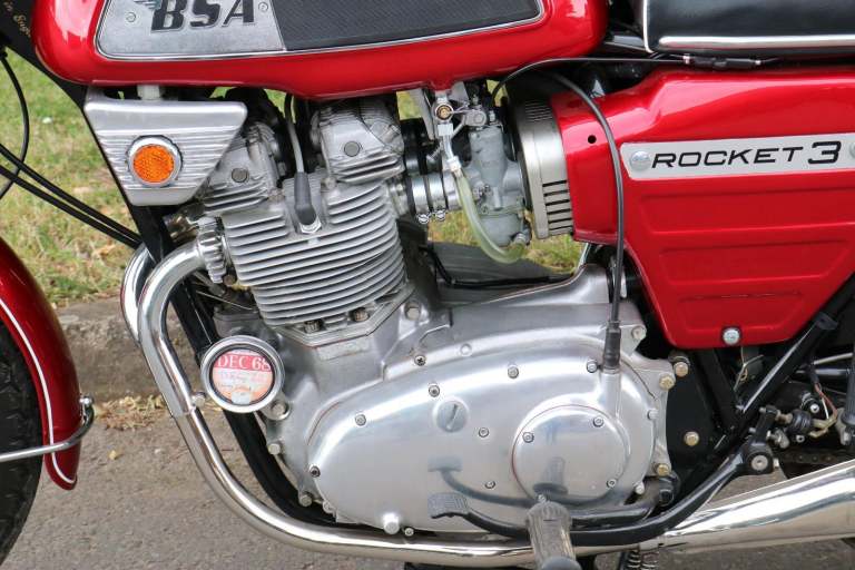 BSA A75 Rocket 3 MK1 1969 Ground up $20,000 restoration.