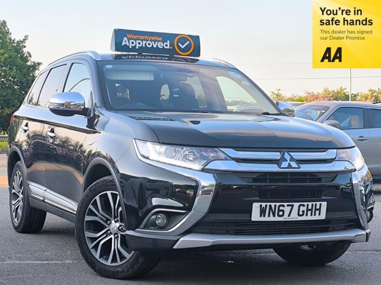 2017 Mitsubishi Outlander 2.2 Diesel Auto 7 Seats DI-D 3 5dr 4WD 2 Keys Euro 6 ULEZ Compliant SUV...