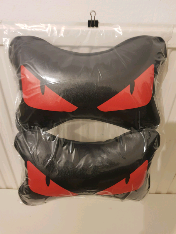 Red car Headrest Neck Pillow Brand New designer 
