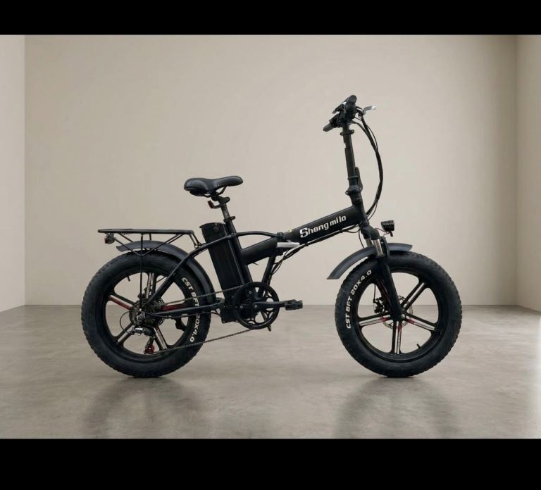 Shengmilo Folding E-Bike - Fully Working + Battery Lock & Keys