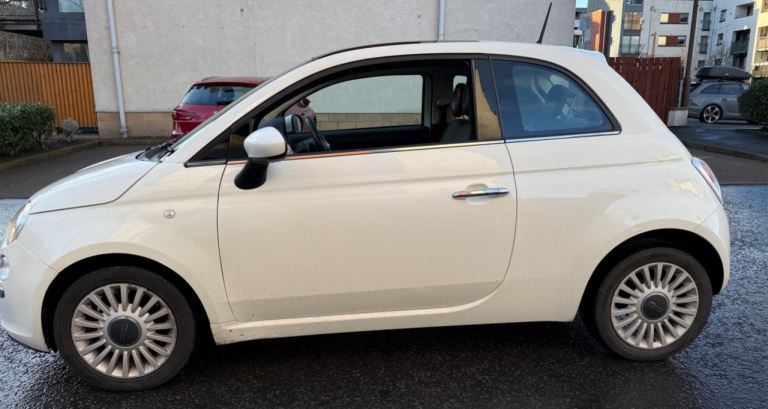 Fiat 500 1.2 lounge automatic auto (unlike Vauxhall corsa or Ford Fiesta