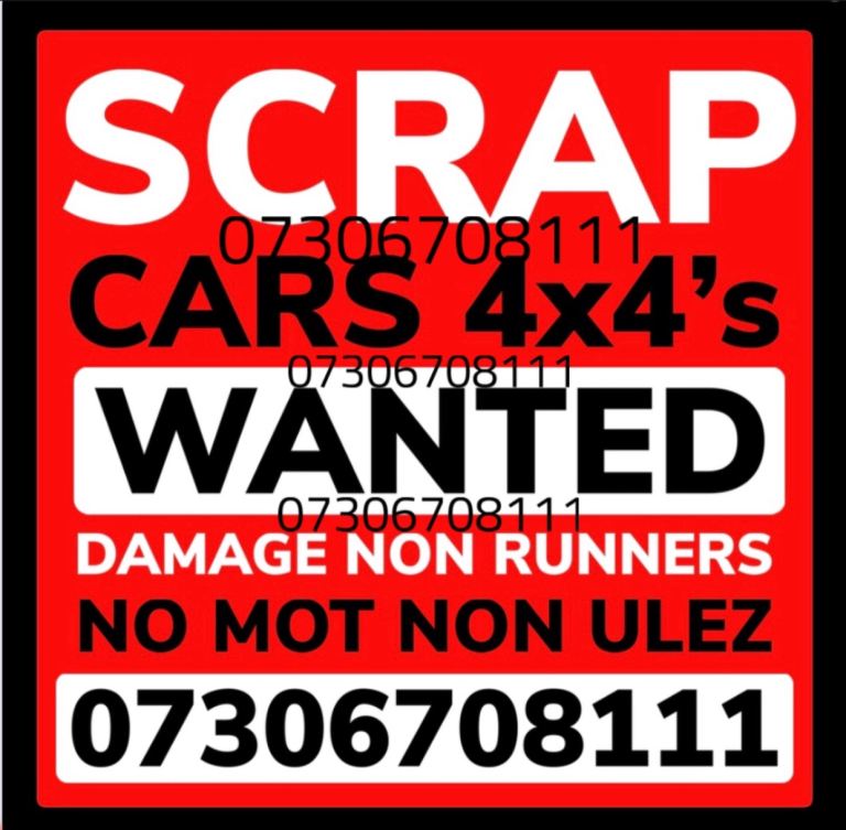 ✅‼️ SCRAP CARS VANS WANTED FAST CASH ON COLLECTION SELL MY NON ULEZ DAMAGED NO MOT ANYTHING CALL