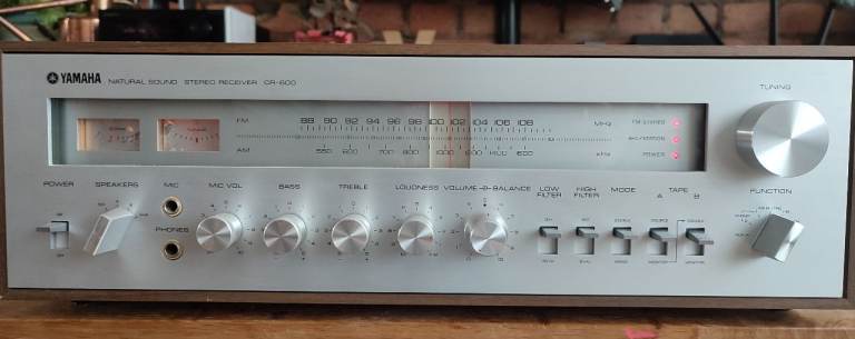 Yamaha CR600 amplifier. 