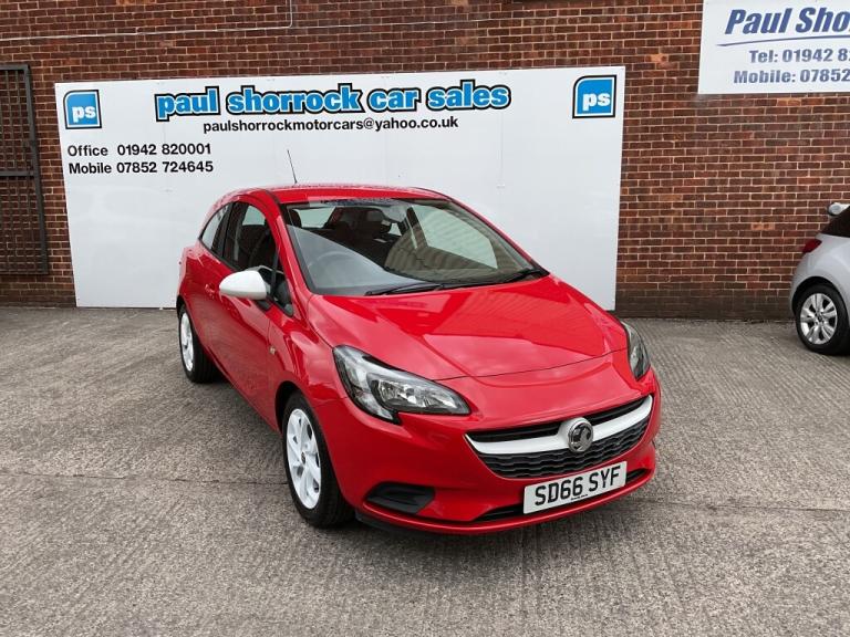 2016 Vauxhall Corsa 1.4 STING ECOFLEX 3DR Manual Hatchback Petrol Manual