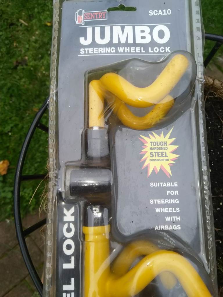 Sentry Jumbo Steering Wheel Lock 