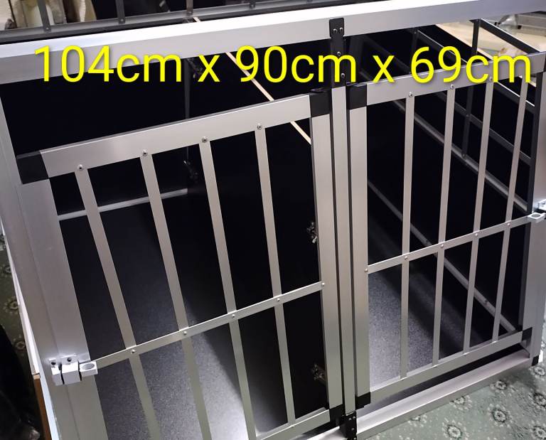 New Aluminium dog cage
