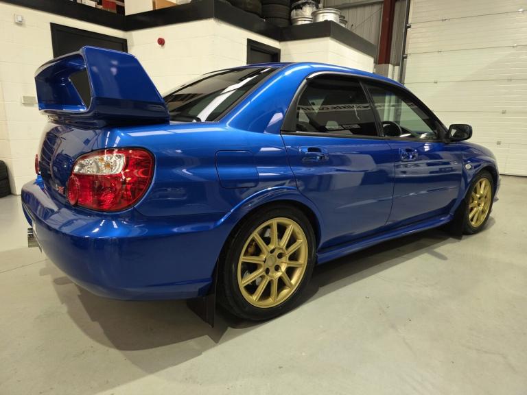 SUBARU IMPREZA WRX STI 2.0L JDM WIDE TRACK TWIN SCROLL Blue Manual Petrol 2004