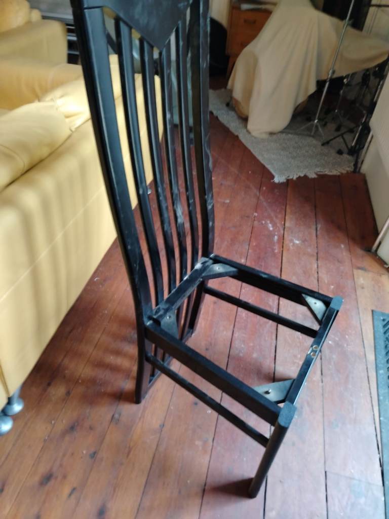 30x Solid hardwood chairs