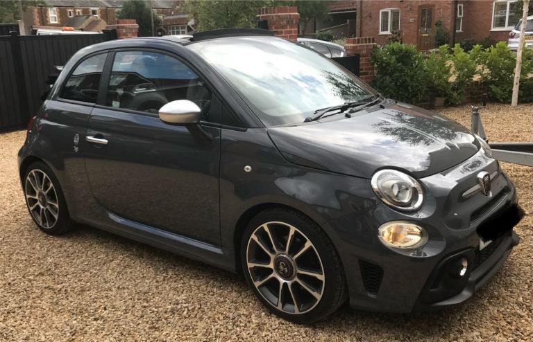 Abarth, 595C Convertible, 2022, 7300 miles